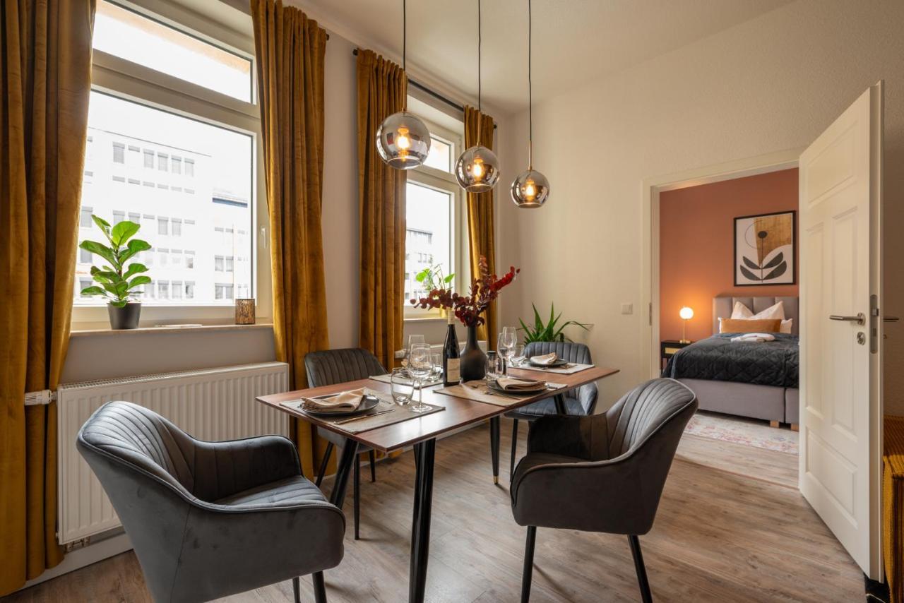 Maremar - Design Apartment - Luxus Boxspringbett - Zentral - Kueche - Arbeitsplatz - Highspeed Wlan Gera Exterior photo